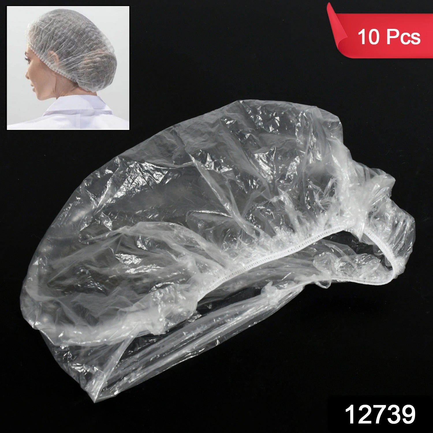 Disposable Shower Caps For Women Larger Thicker Waterproof And Individually Wrapped Plastic Elastic Hair Bath Caps For Hotel And Spa Hair Salon Home Use Portable Travel (1pc  10 Pc) Disposable Shower Caps For Women Larger Thicker Waterproof And Individually Wrapped Plastic Elastic Hair Bath Caps For Hotel And Spa Hair Salon Home Use Portable Travel (1pc  10 Pc)